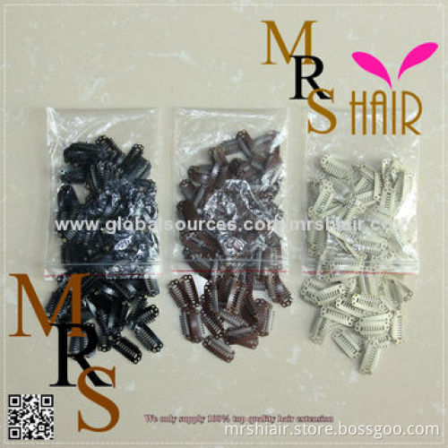 2.8cm T shape 8 teeth stainless steel snap clips